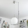 COCHUNA Pendant Light matt nickel, 1-light source