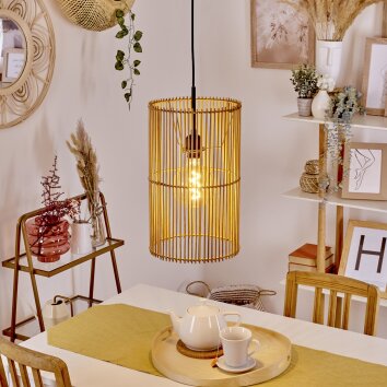 CALCHINES Pendant Light black, 1-light source