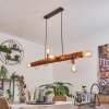 BURRUYACO Pendant Light grey, Ecru, 6-light sources