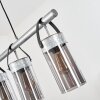 YARETAYO Pendant Light Oxidised Silver, black, 4-light sources