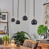 MORRISON Pendant Light black, 4-light sources