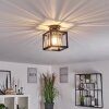 BARRACON Ceiling Light black, 1-light source
