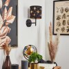 TRASANCOS Wall Light black, 1-light source