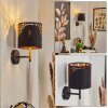 MARBACH Wall Light black, 1-light source