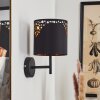 MARBACH Wall Light black, 1-light source