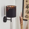 MARBACH Wall Light black, 1-light source