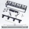 BARRACON Pendant Light black, 4-light sources
