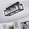 BARRACON Ceiling Light black, 3-light sources