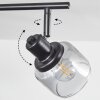 BETANIA Ceiling Light black, 4-light sources