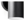 Brillliant Traver Outdoor Wall Light black, 2-light sources