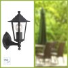 Brilliant CROWN Outdoor Wall Light black, 1-light source