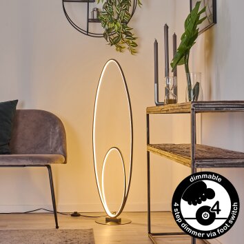 Harpeth Floor Lamp LED grey, 1-light source