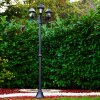 MURTO lamp post black, 3-light sources