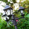 MURTO lamp post black, 3-light sources