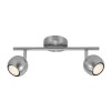 Nordlux CHICAGO Ceiling light stainless steel, 2-light sources