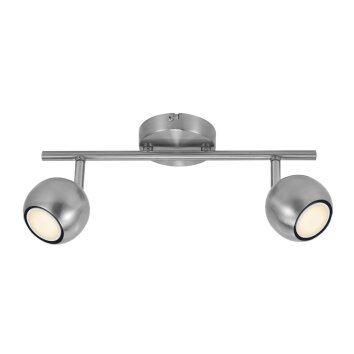 Nordlux CHICAGO Ceiling light stainless steel, 2-light sources
