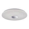 Leuchten Direkt LAVINIA Ceiling Light LED chrome, 1-light source, Motion sensor