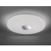 Leuchten Direkt LAVINIA Ceiling Light LED chrome, 1-light source, Motion sensor