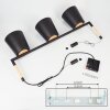 CERRIZAL Pendant Light Ecru, black, 3-light sources