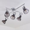 LULEA Ceiling Light chrome, 5-light sources