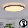 MAGDALA Ceiling Light LED black, white, 1-light source