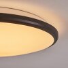 MAGDALA Ceiling Light LED black, white, 1-light source