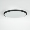 MAGDALA Ceiling Light LED black, white, 1-light source