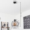 ANDEER Pendant Light black, 1-light source