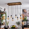 AVESTRUZ Pendant Light Ecru, black, 6-light sources