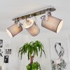 PUELCHES Ceiling Light matt nickel, 3-light sources