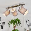 PUELCHES Ceiling Light matt nickel, 3-light sources