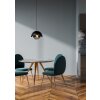 Lucide COOPER Pendant Light black, 1-light source