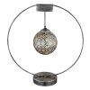 Globo solar light LED Oxidised Silver, black, 1-light source