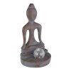 Gobo BUDDHA solar light LED bronze, grey, 1-light source