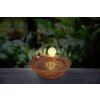 Gobo VOGELTRÄNKE solar light LED brown, white, 1-light source