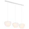 Globo IRENE Pendant Light white, 3-light sources