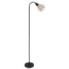 Globo ISABELLA Floor Lamp black, 1-light source