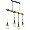 Globo PÄRON Pendant Light Ecru, black, 4-light sources
