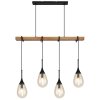 Globo PÄRON Pendant Light Ecru, black, 4-light sources