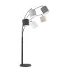 Fischer & Honsel ANNECY Floor Lamp black, 5-light sources