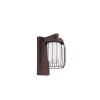 Trio TUELA Outdoor Wall Light rust-coloured, 1-light source