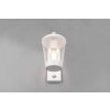 Trio CAVADO Outdoor Wall Light white, 1-light source, Motion sensor