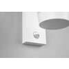 Trio CAVADO Outdoor Wall Light white, 1-light source, Motion sensor