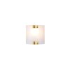 Trio PURA Wall Light antique brass, 1-light source