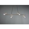 Trio MARLEY Pendant Light matt nickel, 4-light sources