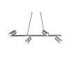 Trio MARLEY Pendant Light matt nickel, 4-light sources