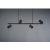 Trio MARLEY Pendant Light black, 4-light sources