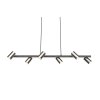 Trio MARLEY Pendant Light matt nickel, 6-light sources