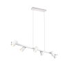 Trio MARLEY Pendant Light white, 6-light sources