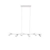 Trio MARLEY Pendant Light white, 6-light sources